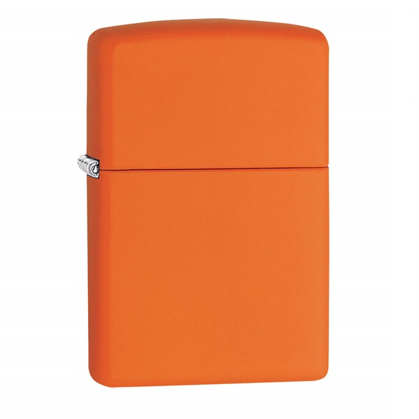 Zippo Orange Matte Lighter - ZP231