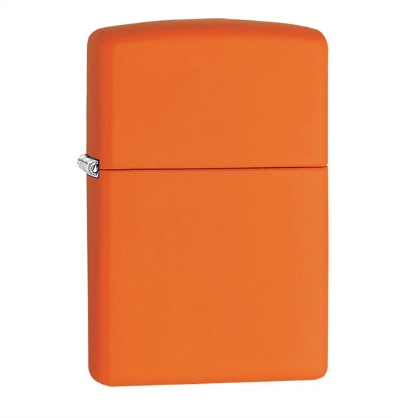 Zippo Orange Matte Lighter - ZP231