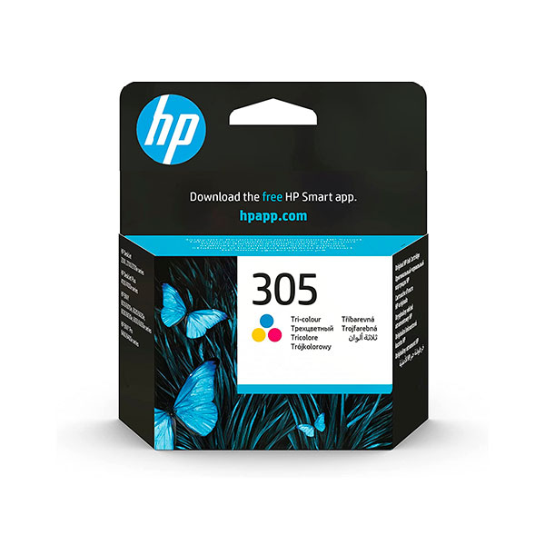 HP 305 Tri-color Original Ink Cartridge - 3YM60AE