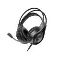 HOCO Tiger PRO Wired Headset HD Microphone Comfortable Soundproof  W106 – BLACK