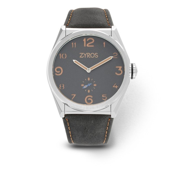 Zyros Stylish Leather Band Watch for Men - ZAL023M110202